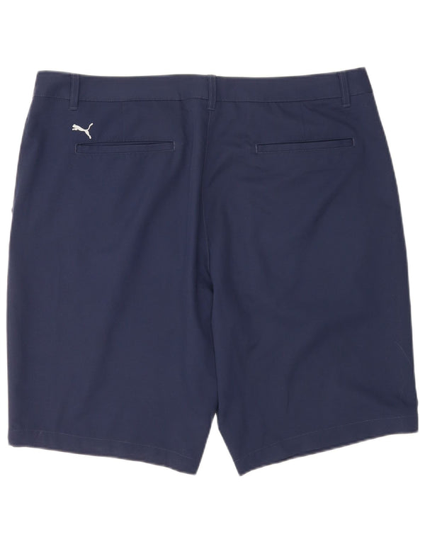 Мужские шорты чинос Puma W38 XL темно-синие из полиэстера