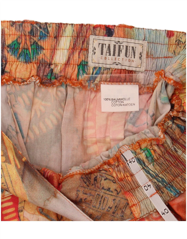 TAIFUN Женская юбка-трапеция EU 40 Medium W28 Разноцветная пэчворк