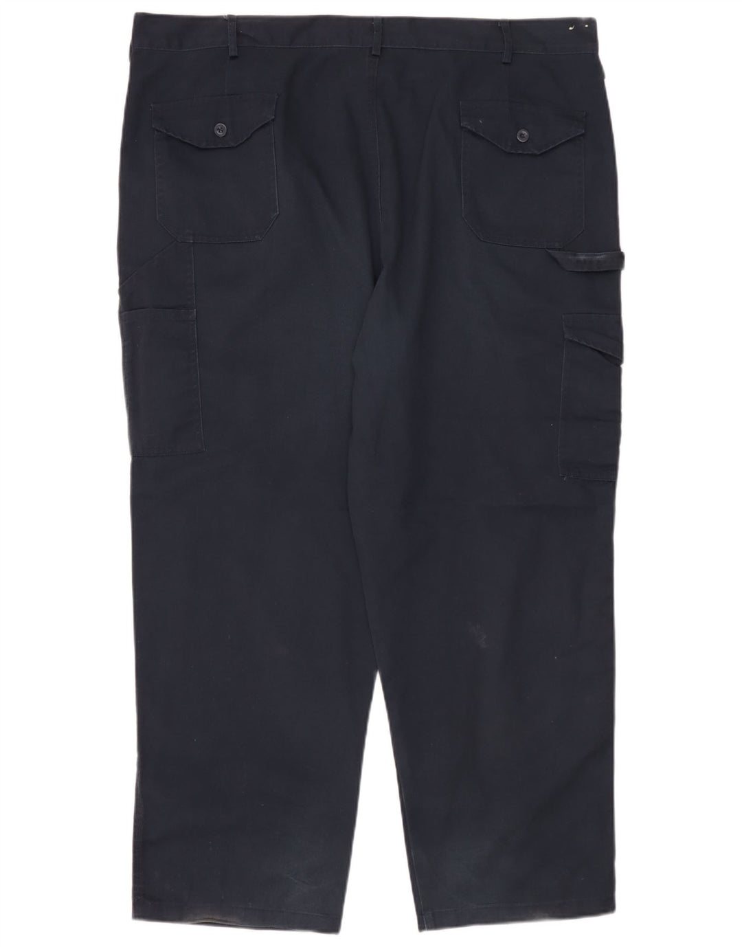 Мужские прямые брюки-карго Dickies W44 L28 темно-синие из полиэстера