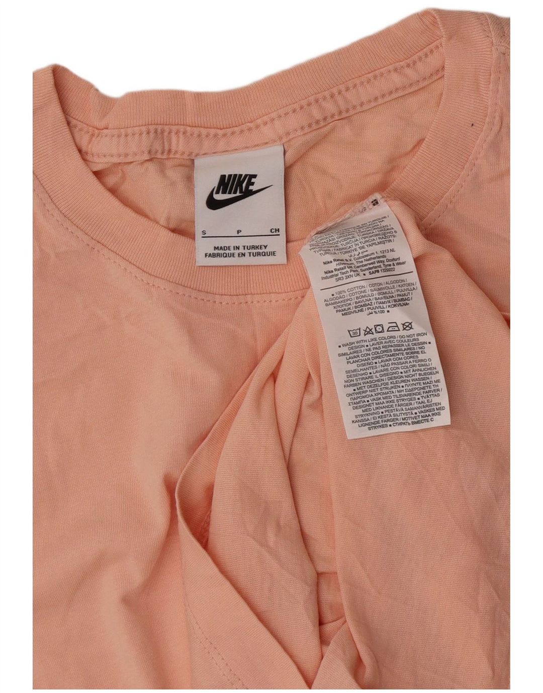 Мужская футболка Nike, маленький розовый хлопок
