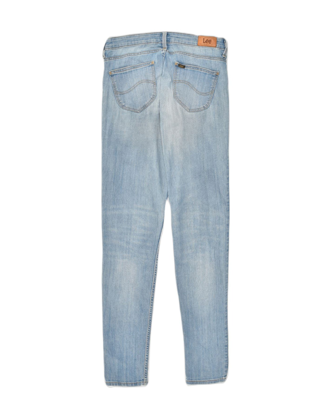 LEE Womens Skinny Jeans W28 L31  Blue Cotton | Vintage Lee | Thrift | Second-Hand Lee | Used Clothing | Messina Hembry 