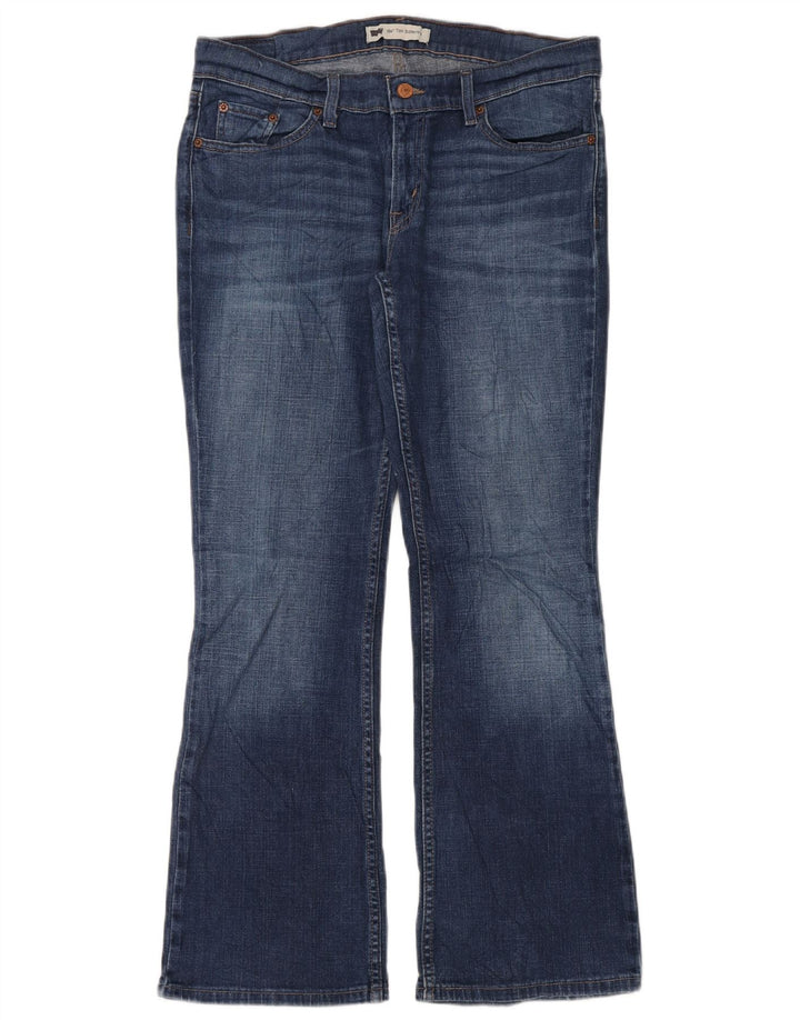 Женские джинсы Levi's 524 Super Low Bootcut W31 L30 синие, хлопок