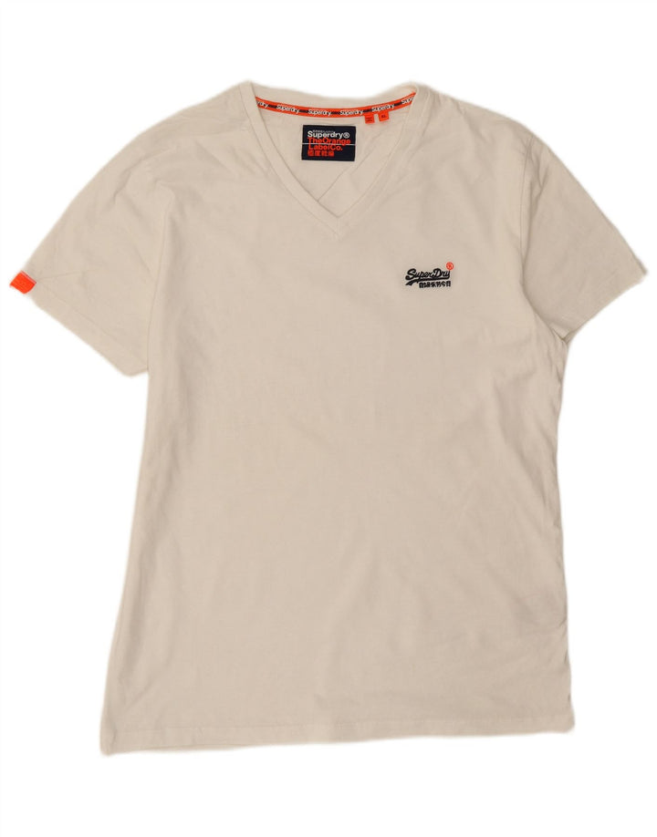 Мужская футболка Superdry Top XL, белый хлопок