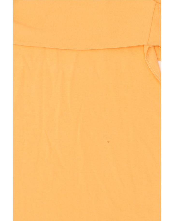 KAPPA Mens Long Sleeve Polo Shirt Large Orange Cotton Vintage Kappa and Second-Hand Kappa from Messina Hembry 
