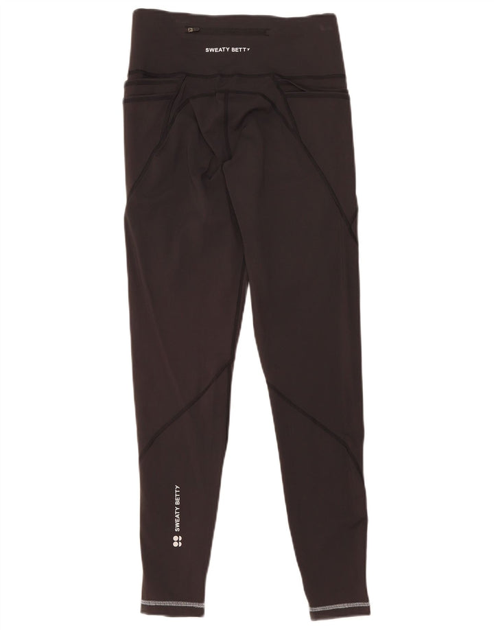 Женские леггинсы Sweaty Betty UK 12, средний черный, полиамид