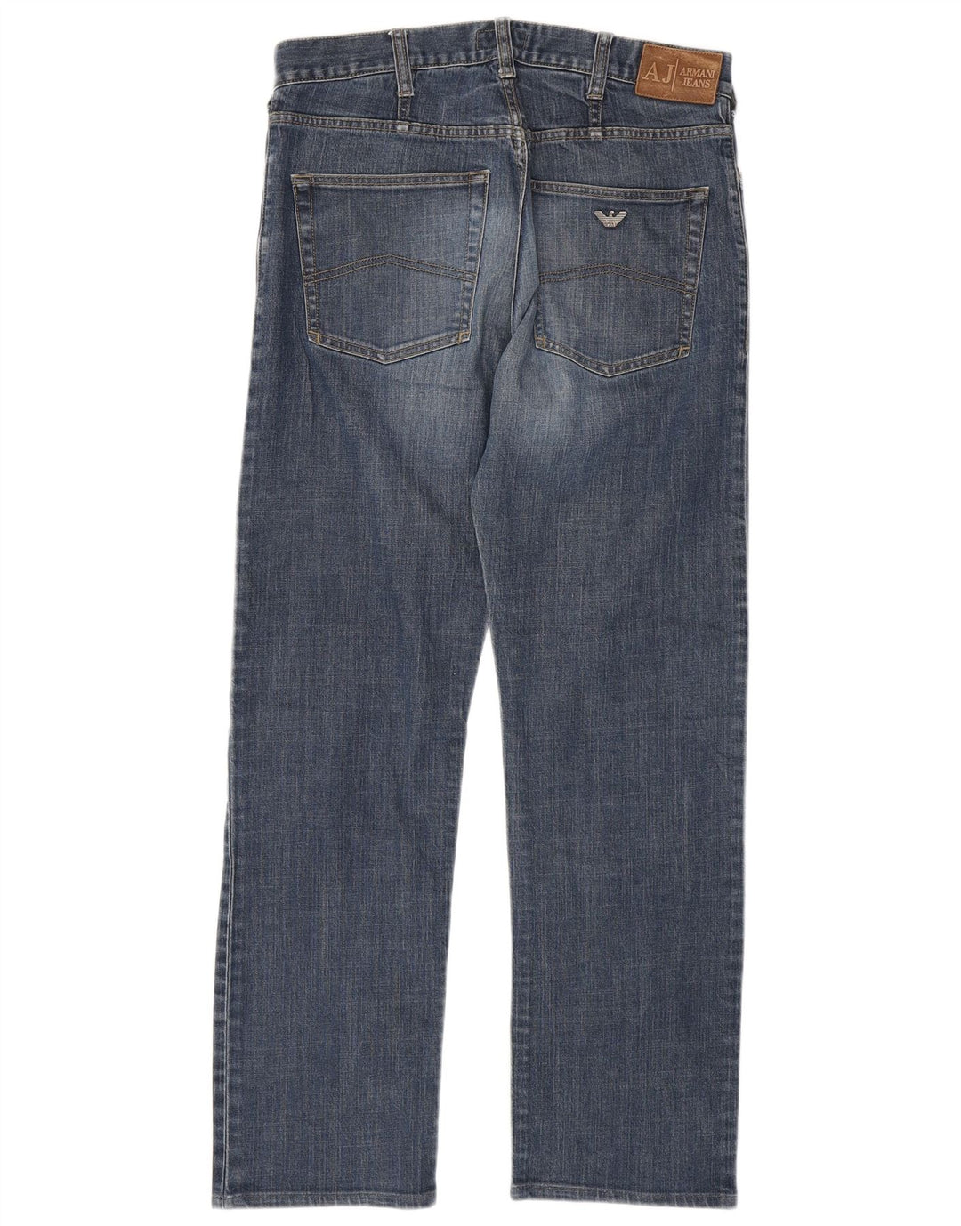 Мужские прямые джинсы Armani W32 L31 синие, хлопок