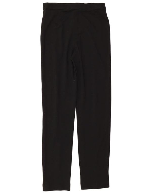 Женские узкие костюмные брюки Marks & Spencer UK 8 Small W28 L30 Черные вискозы