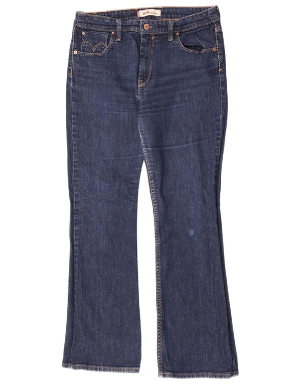 Женские джинсы Levi's 629 Bootcut W32 L30 Темно-синие, хлопок