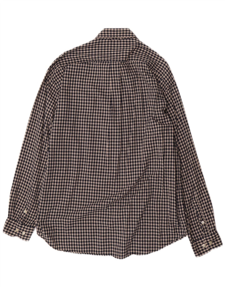Мужская рубашка TOMMY HILFIGER XL, черная клетка, хлопок
