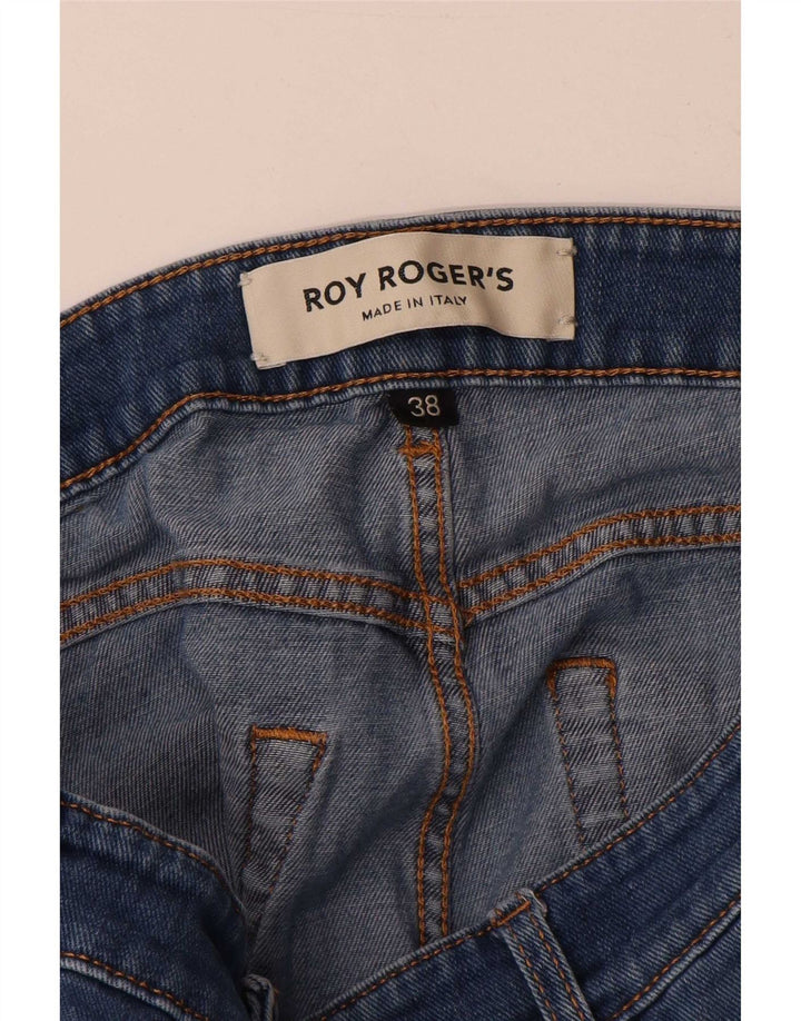 Женские узкие джинсы Roy Rogers Candiani W38 L32, синий хлопок