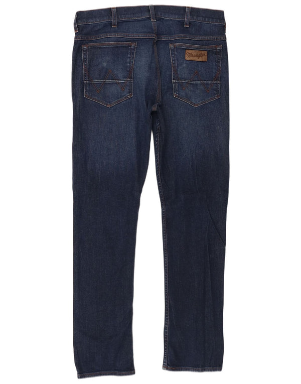 Мужские джинсы скинни Wrangler Ben W34 L31, темно-синий, хлопок