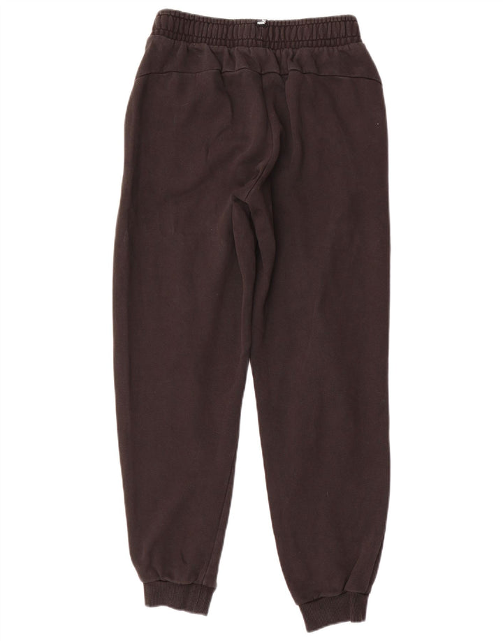 Спортивный костюм PUMA для мальчиков, брюки для бега, 13–14 лет, черный хлопок