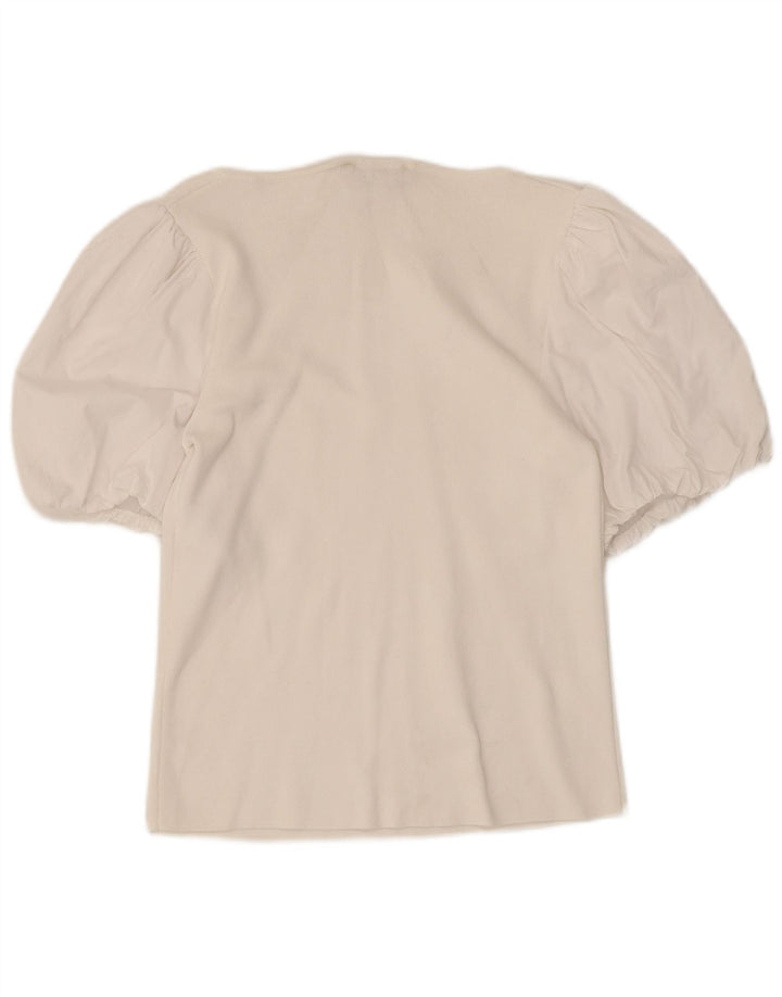 Женская блузка MINT VELVET Top UK 12, средний белый модал