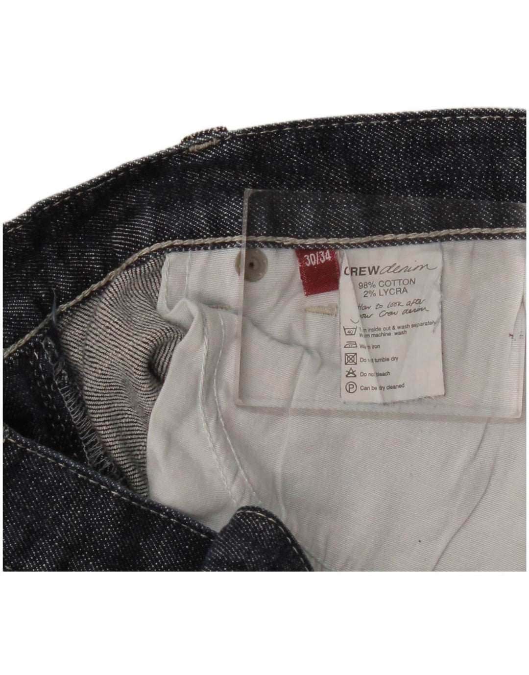Crew Clothing Женские джинсы Bootcut W30 L34 Темно-синие хлопковые