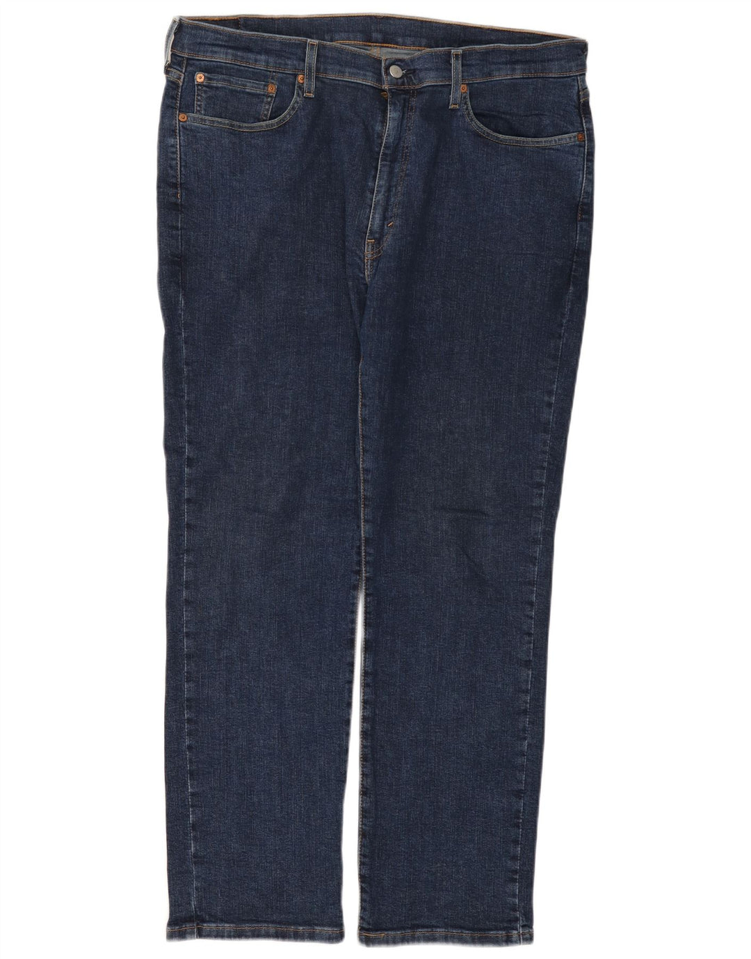 Мужские прямые джинсы Levi's W38 L30 синие, хлопок