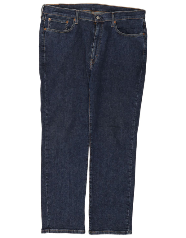 Мужские прямые джинсы Levi's W38 L30 синие, хлопок