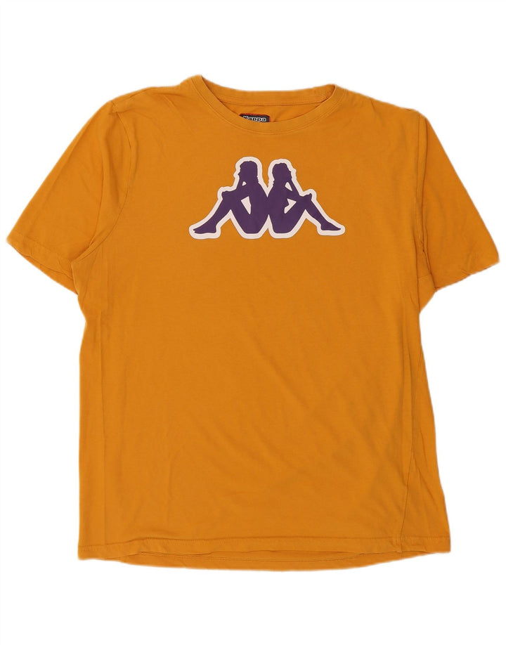 Мужская футболка с рисунком Kappa Top XL оранжевая