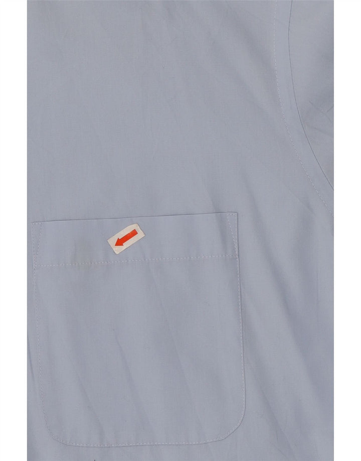 Мужская рубашка IZOD, размер 17 1/2 XL, синяя, хлопок