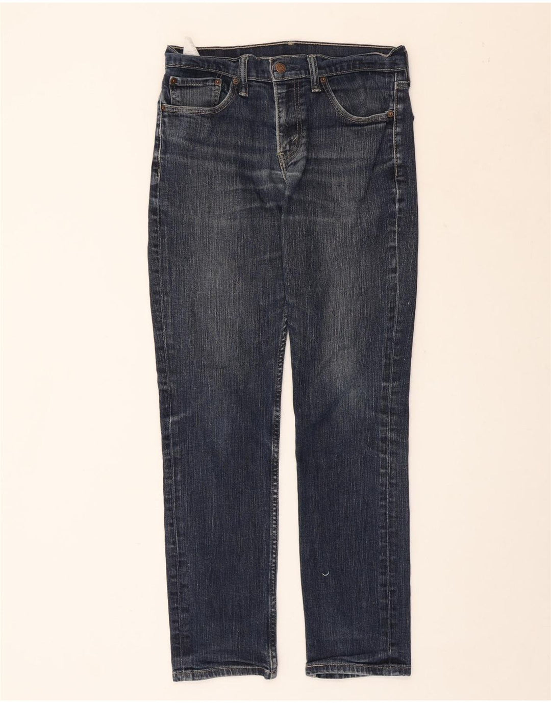 Мужские зауженные джинсы LEVI'S 511 W31 L32 синие, хлопок