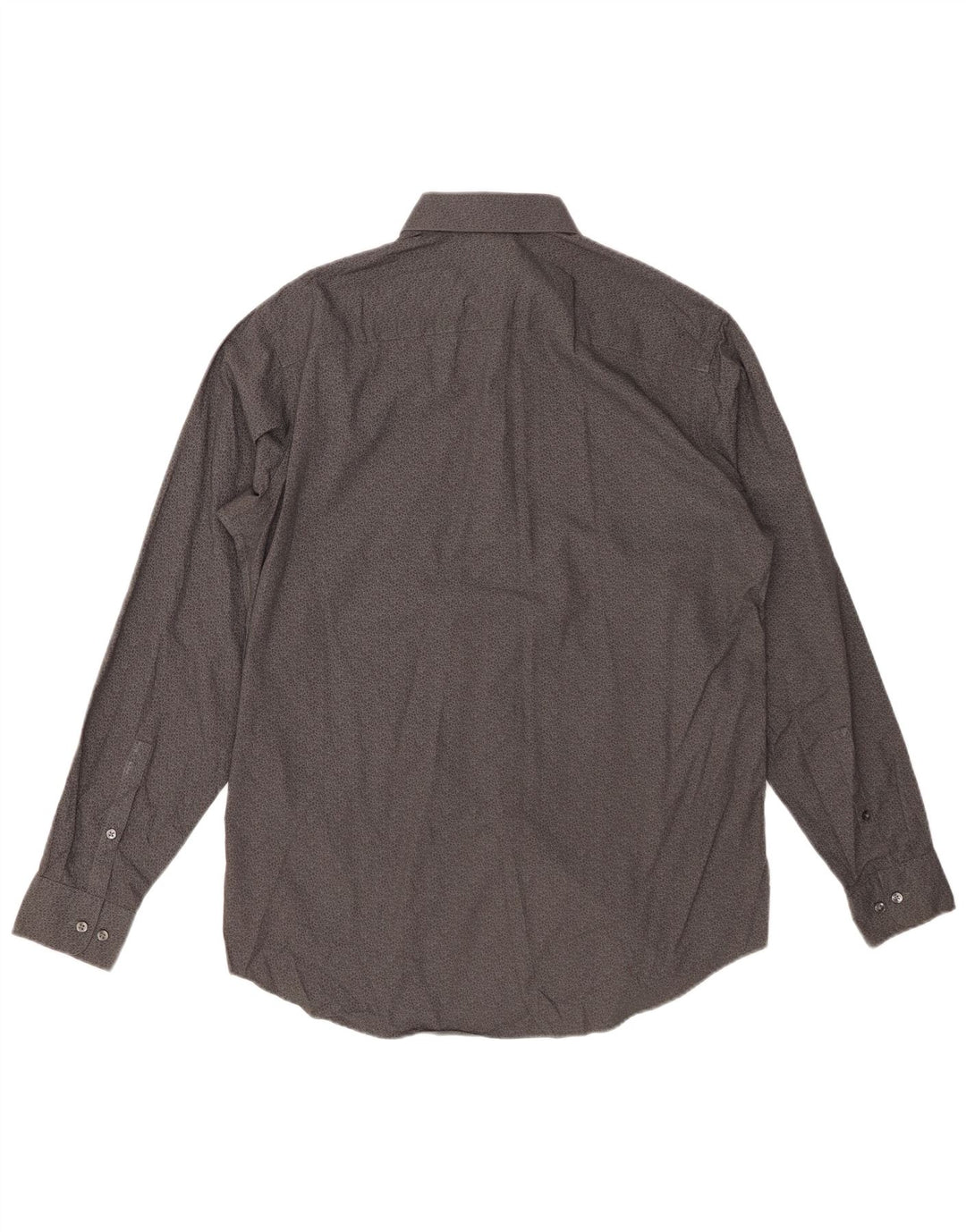 Мужская рубашка стандартного кроя CALVIN KLEIN, размер 15 1/2, средний серый с цветочным принтом