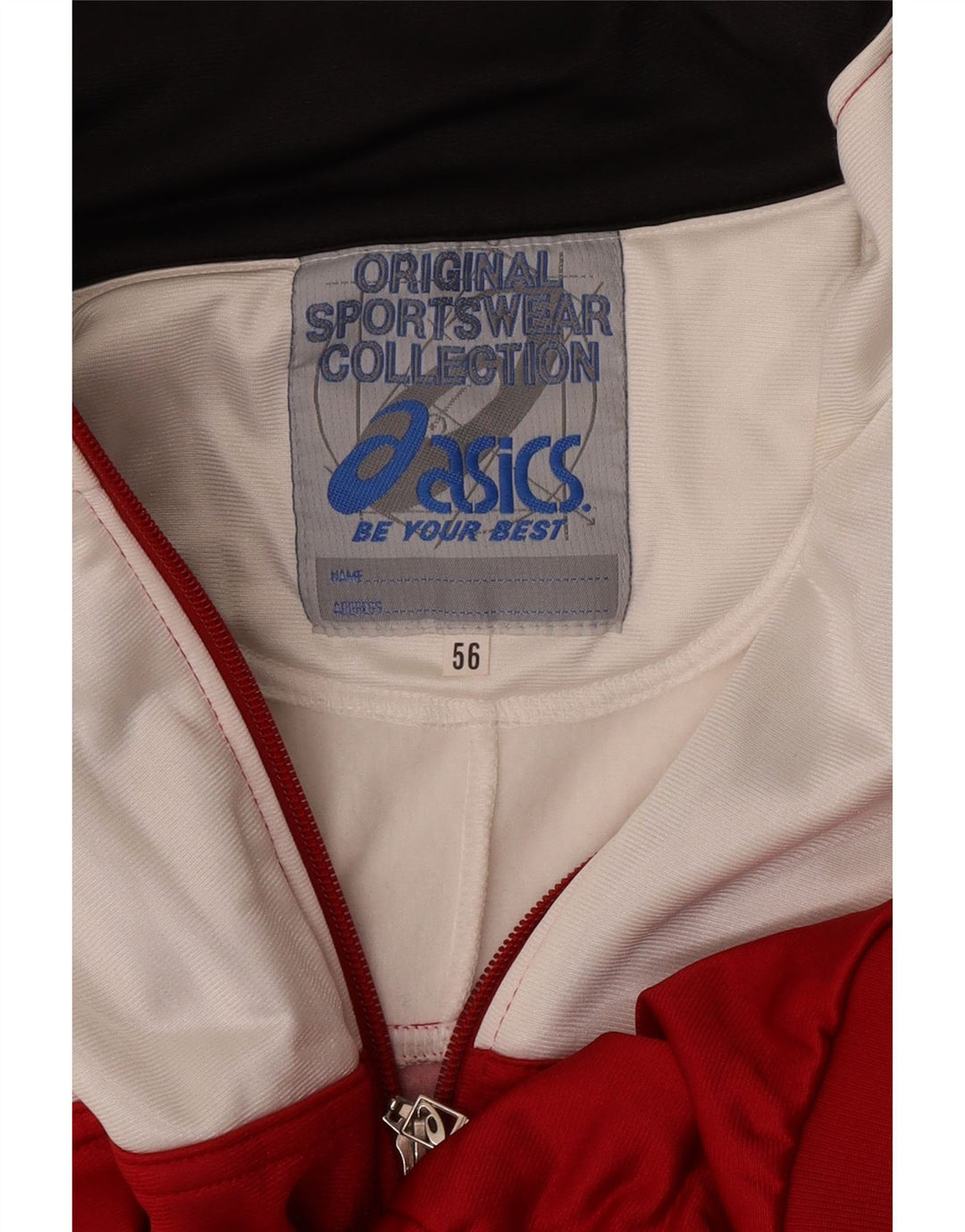 Мужской спортивный костюм Asics с графическим рисунком IT 56 XL Красный с цветными блоками