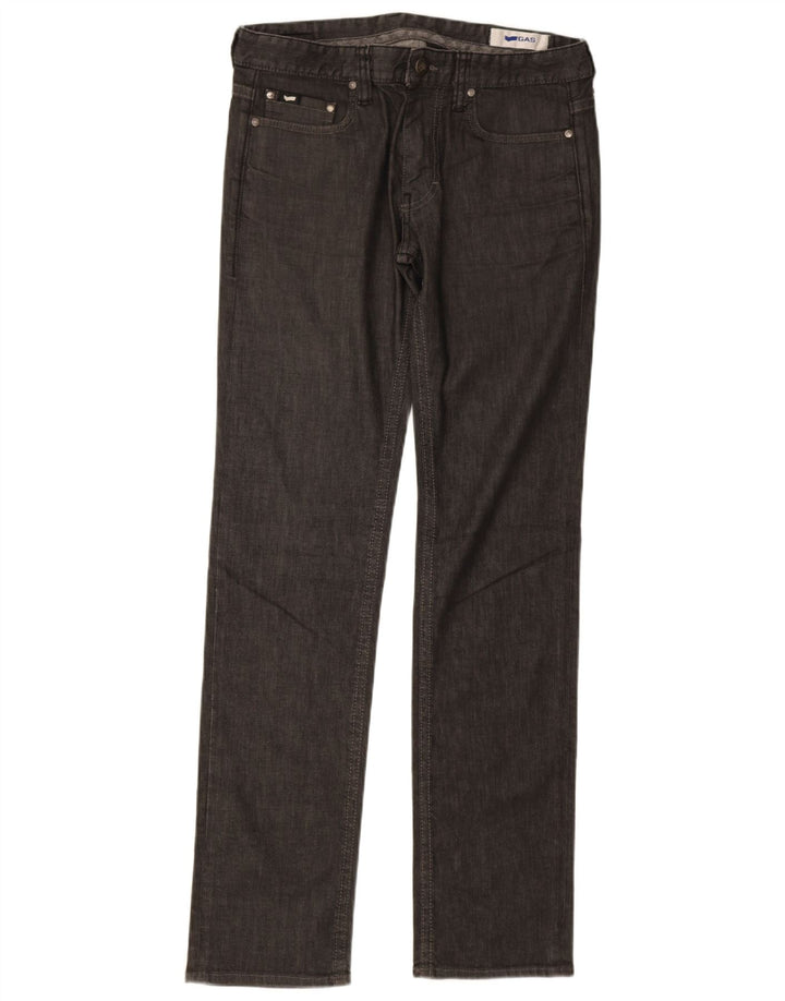 Мужские прямые джинсы Gas W33 L34, серые, хлопок