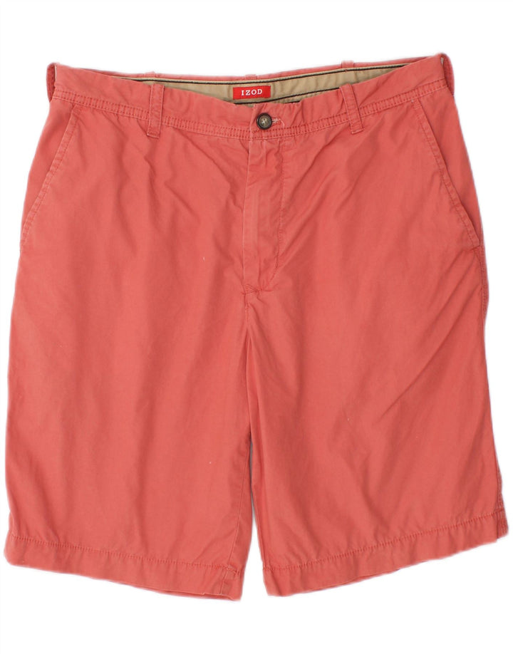 IZOD Mens Chino Shorts W32 Medium Orange Cotton Vintage Izod and Second-Hand Izod from Messina Hembry 