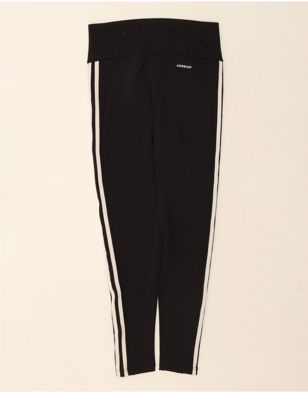 Женские леггинсы Adidas Aeroready UK 12/14, средний черный полиэстер