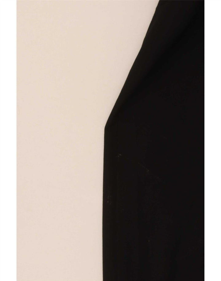 Женские прямые брюки чинос Zara EU 40 Medium W30 L34, черный полиэстер