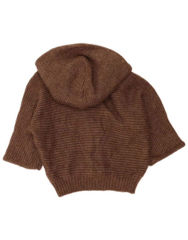 Женский кардиган с рукавом 3/4 Massimo Dutti UK 10, маленький коричневый