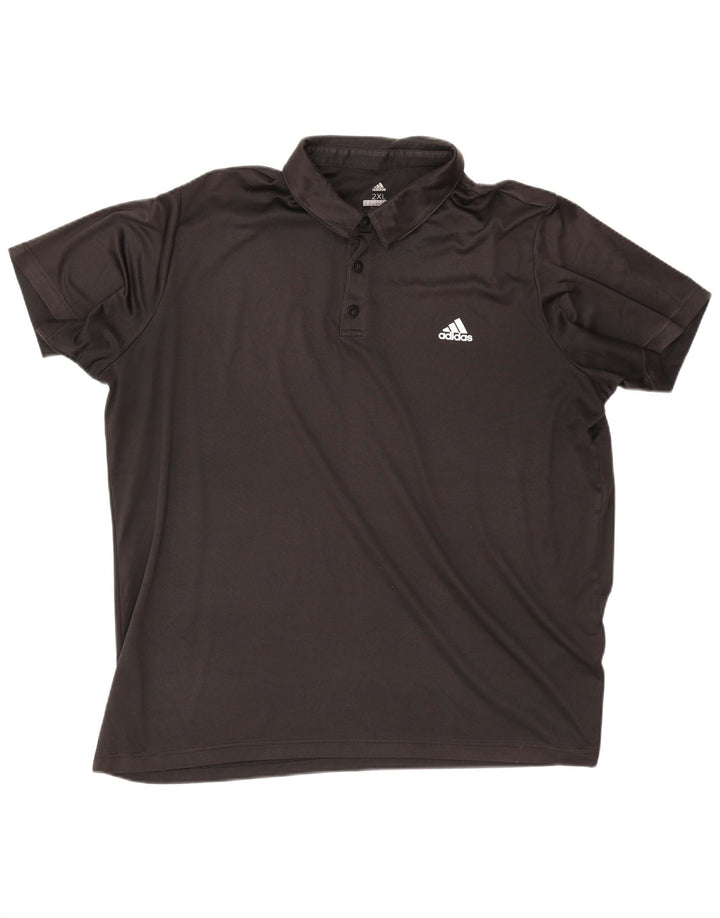 Мужская рубашка поло Adidas Climalite 2XL черная