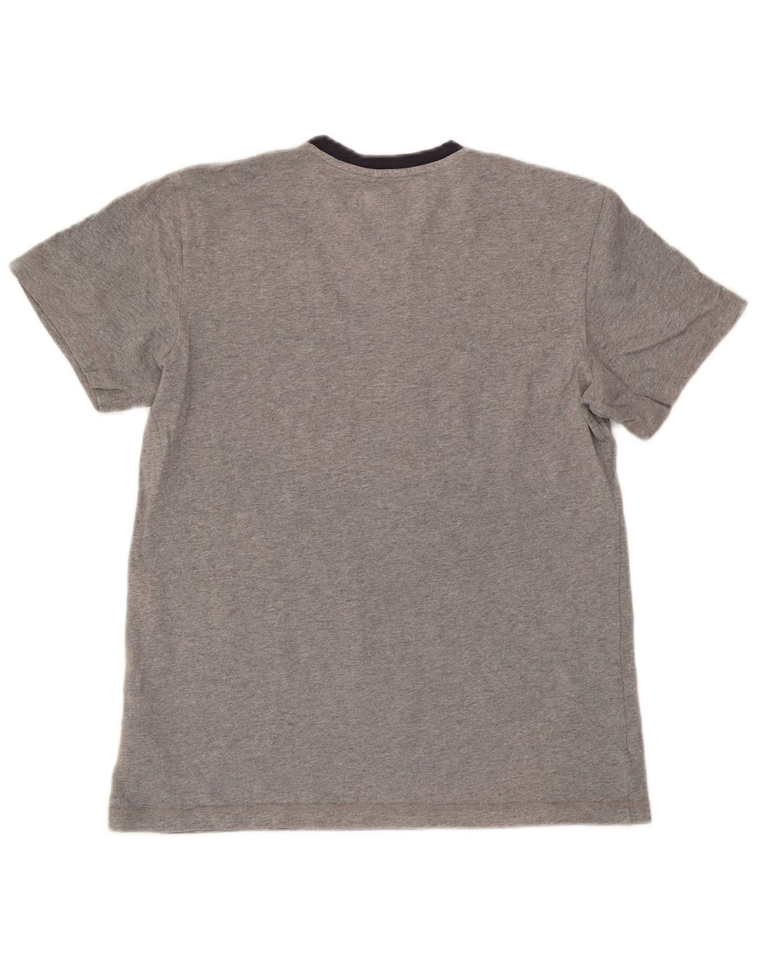 Мужская футболка Adidas Top Small Grey из хлопка с цветными блоками