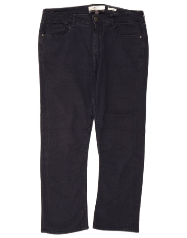 Женские укороченные джинсы Fat Face UK 10, маленькие W32 L24, темно-синие, хлопок