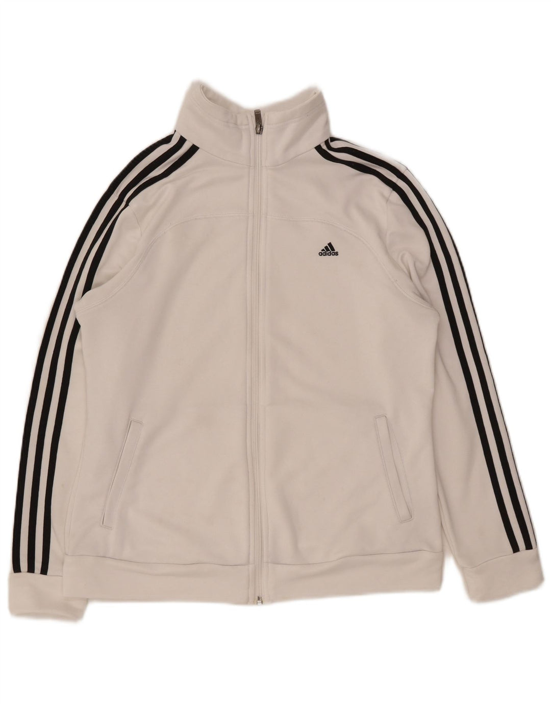 Женская спортивная куртка ADIDAS Climalite UK 16/18, большая белая