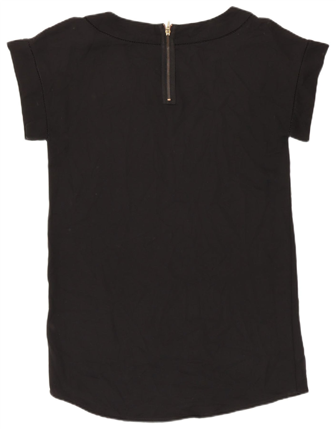 Женская блузка ZARA Top UK 16, большая черная