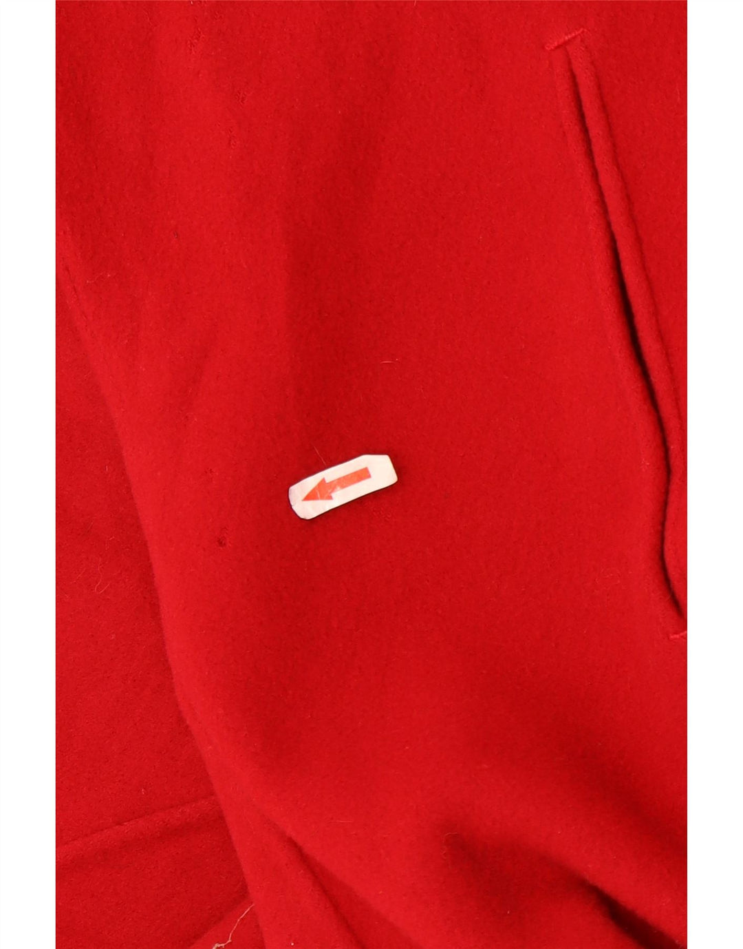 Винтажное женское пальто UK 22 3XL, красное