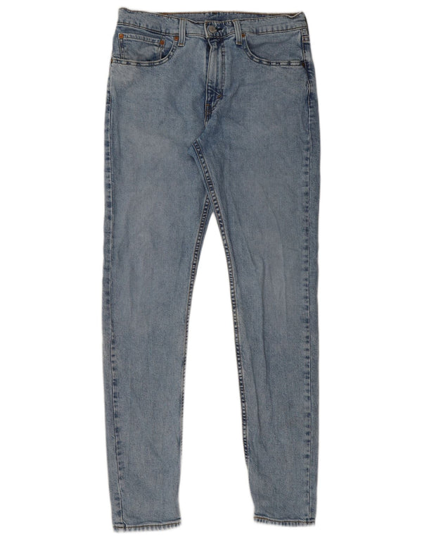 Мужские зауженные джинсы Levi's 512 W34 L34 синие, хлопок