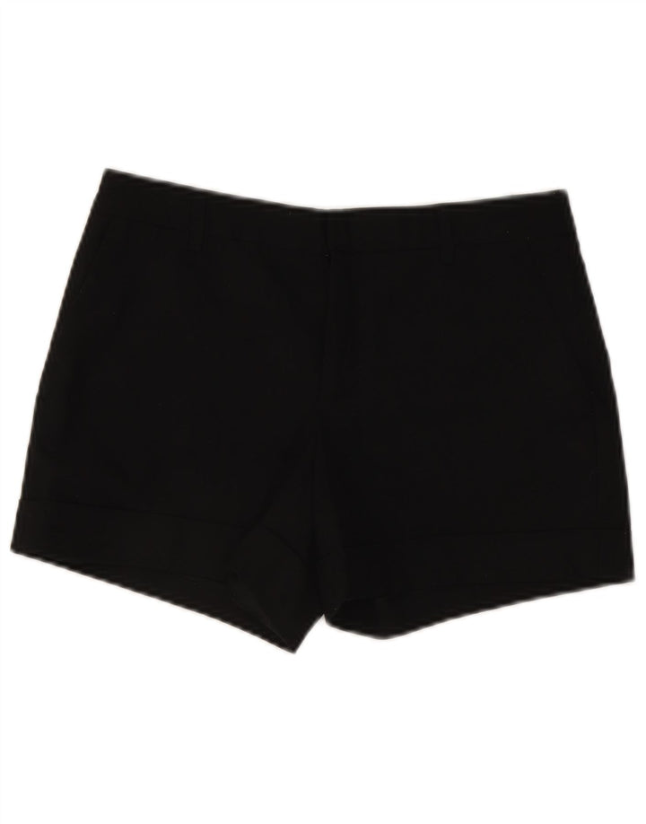 Женские шорты чинос Zara, маленькие W26, черные, полиэстер