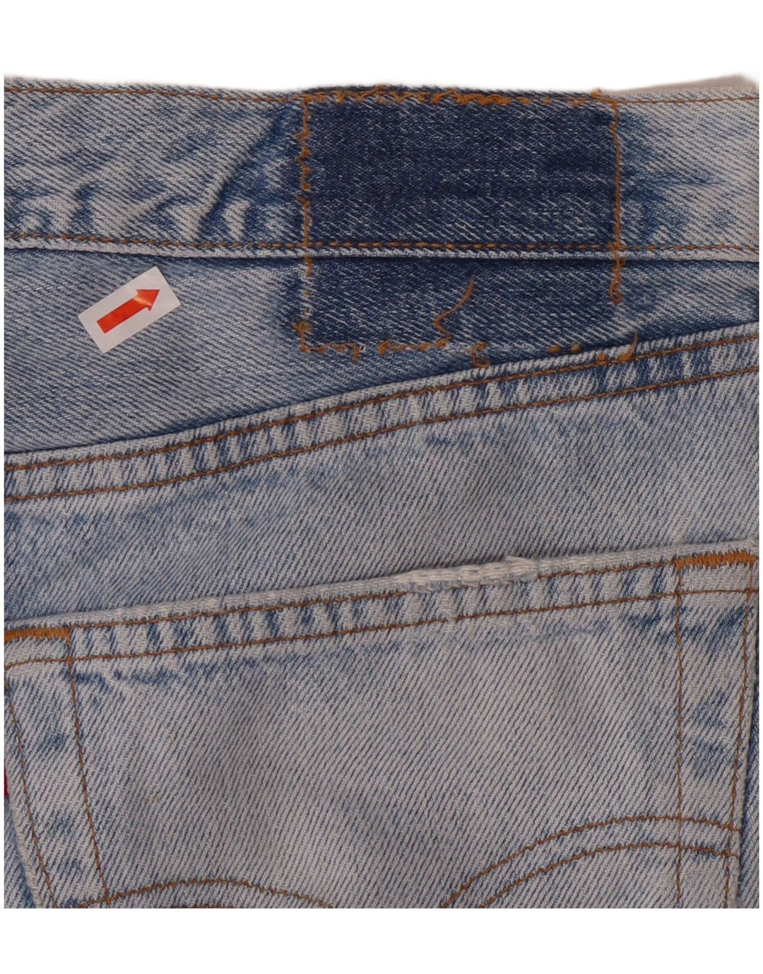 Мужские прямые джинсы LEVI'S W34 L29 синие, хлопок