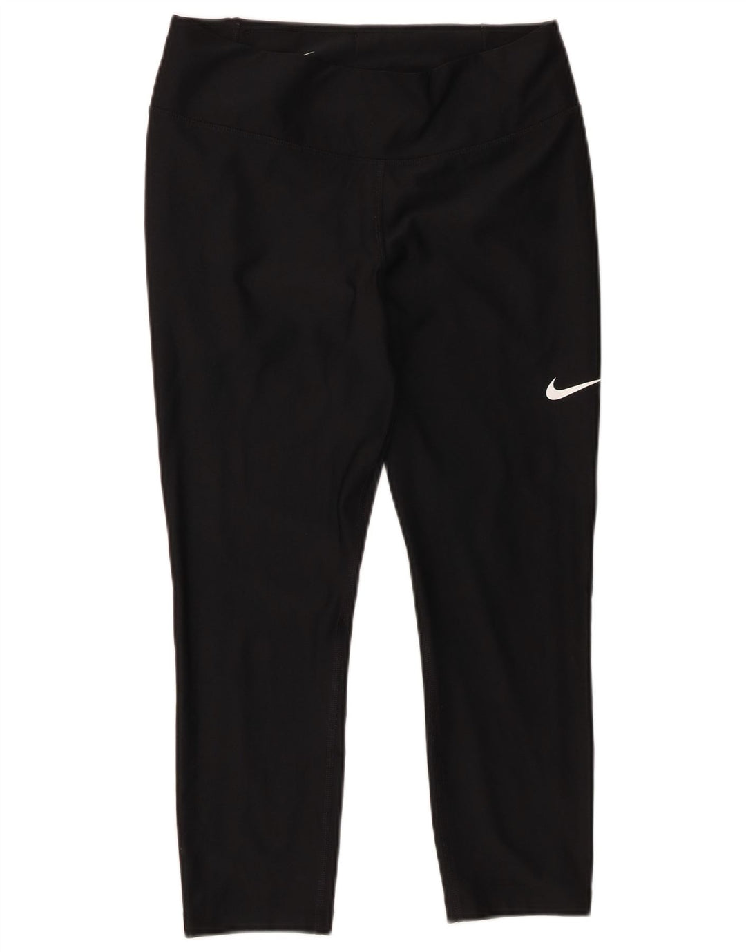 Женские леггинсы-капри NIKE Dri Fit UK 12, средний черный полиэстер