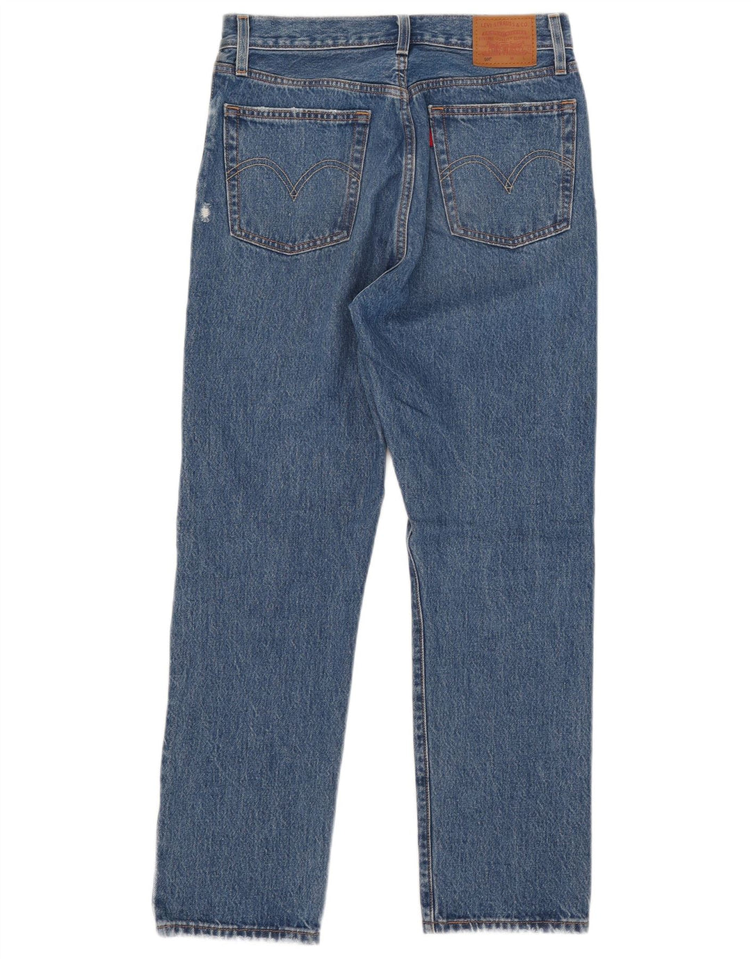 Женские прямые джинсы Levi's 501 W27 L29 синие, хлопок