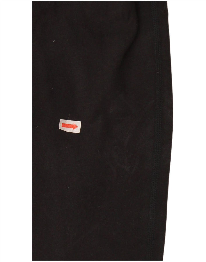 Женские леггинсы REEBOK UK 10, маленькие черные, хлопковые с цветными блоками