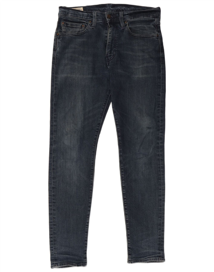 Мужские зауженные джинсы LEVI'S W31 L32, синие, новая шерсть