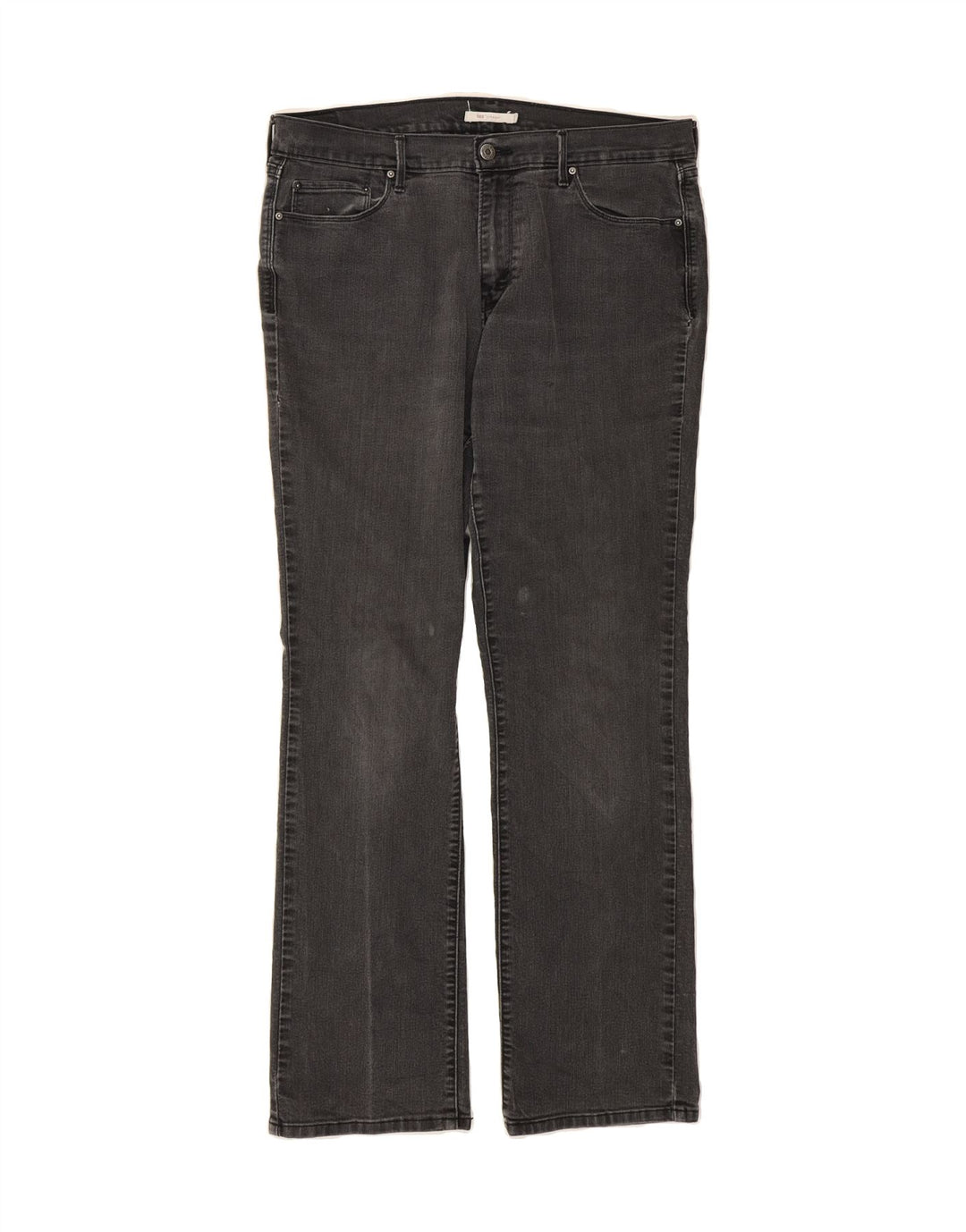 LEVI'S Womens 505 Straight Jeans W32 L31  Grey Cotton Vintage Levi's and Second-Hand Levi's from Messina Hembry 