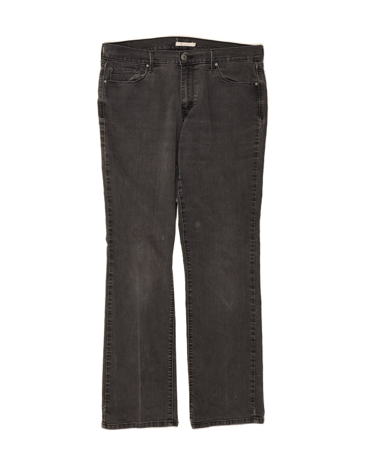 LEVI'S Womens 505 Straight Jeans W32 L31  Grey Cotton Vintage Levi's and Second-Hand Levi's from Messina Hembry 