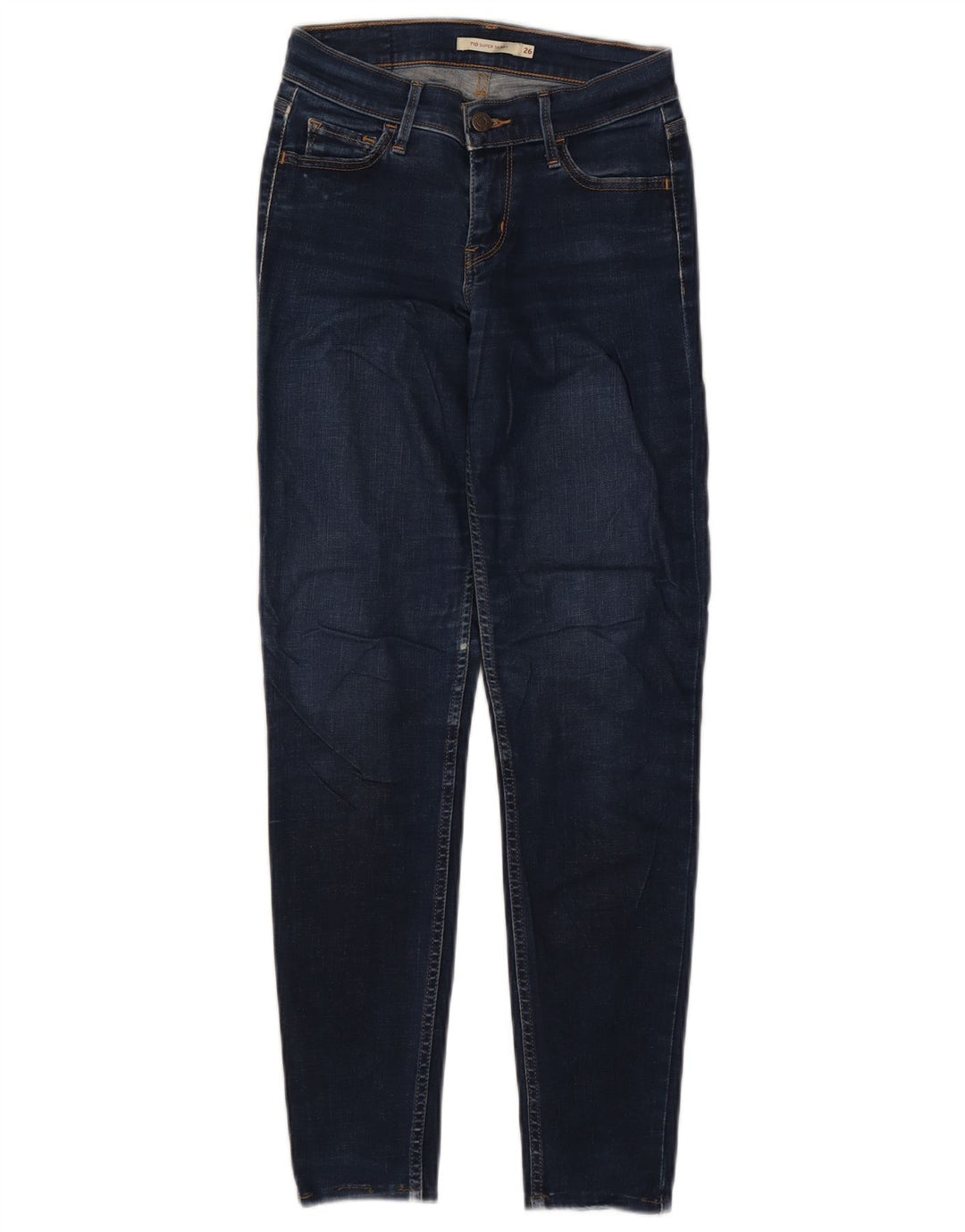 Женские джинсы Levi's 710 Super Skinny W26 L28 Темно-синие