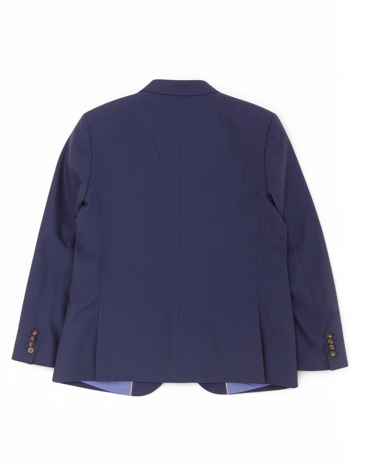 Мужской пиджак на двух пуговицах Marks & Spencer UK 44 XL, темно-синий, классический