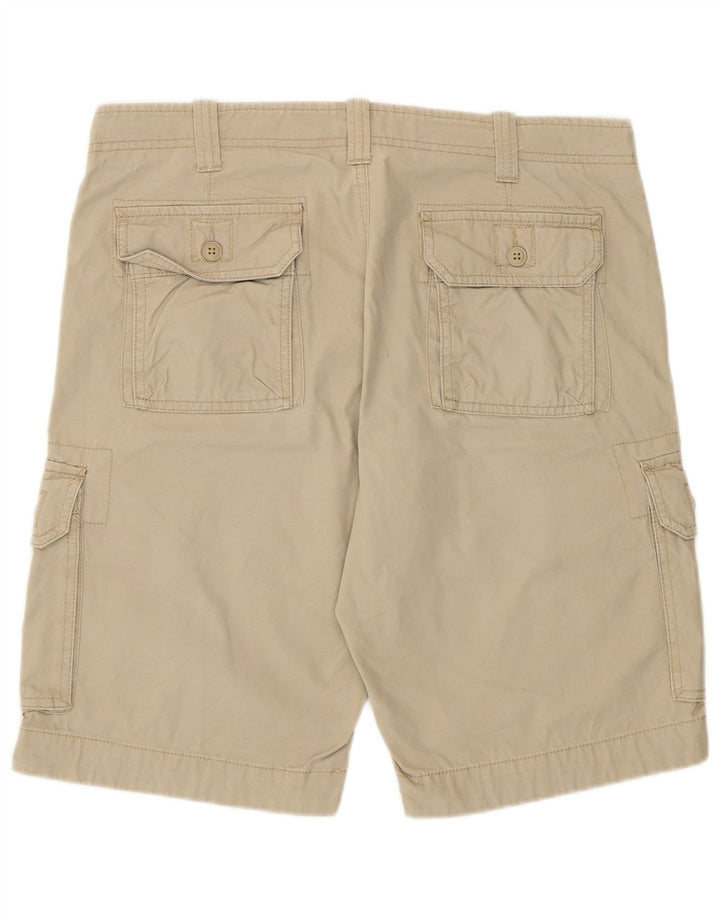 Мужские шорты карго Benetton IT 48 Medium W32 Бежевые, хлопок