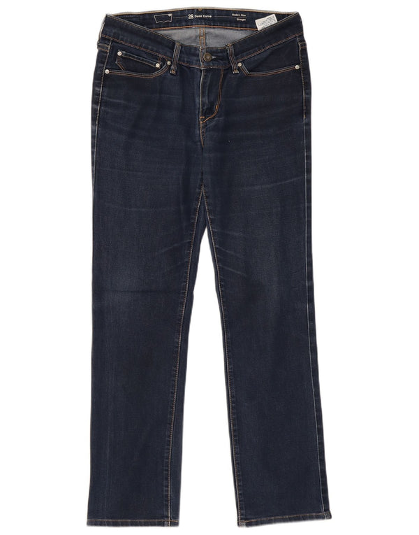 Женские прямые джинсы Levi's Demi Curve Modern Rise W28 L28 Темно-синие