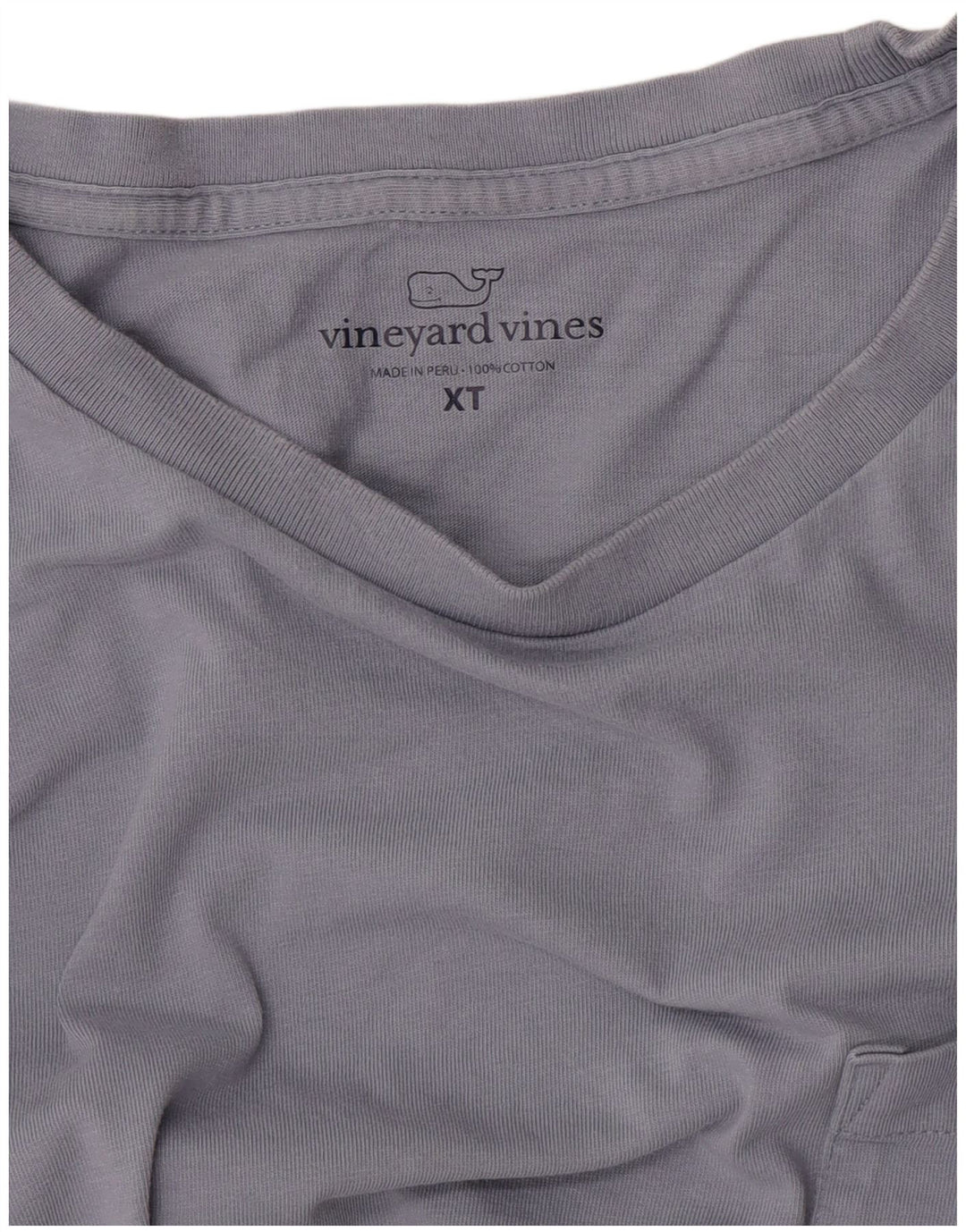 Мужская футболка с рисунком Vineyard Vines, топ XL, фиолетовый хлопок